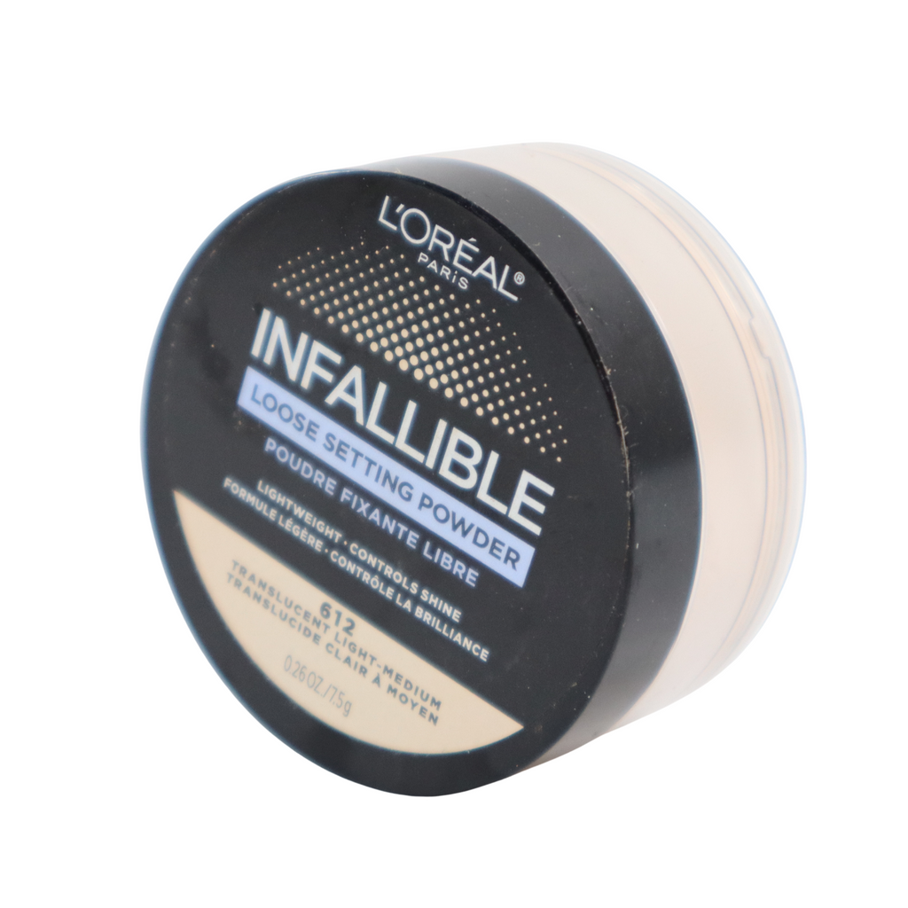 🔥NEW L'Oreal Infallible Tinted Loose Setting Powder, 7.5g, 612 Light Medium🔥