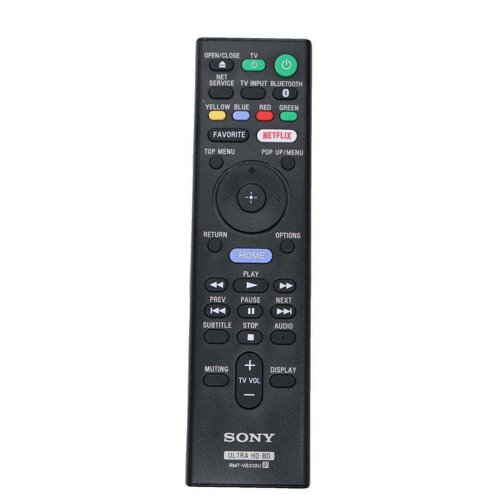 Genuine Sony Remote Control RMT-VB310U Blu-Ray Players Black OEM Open Ships Fast