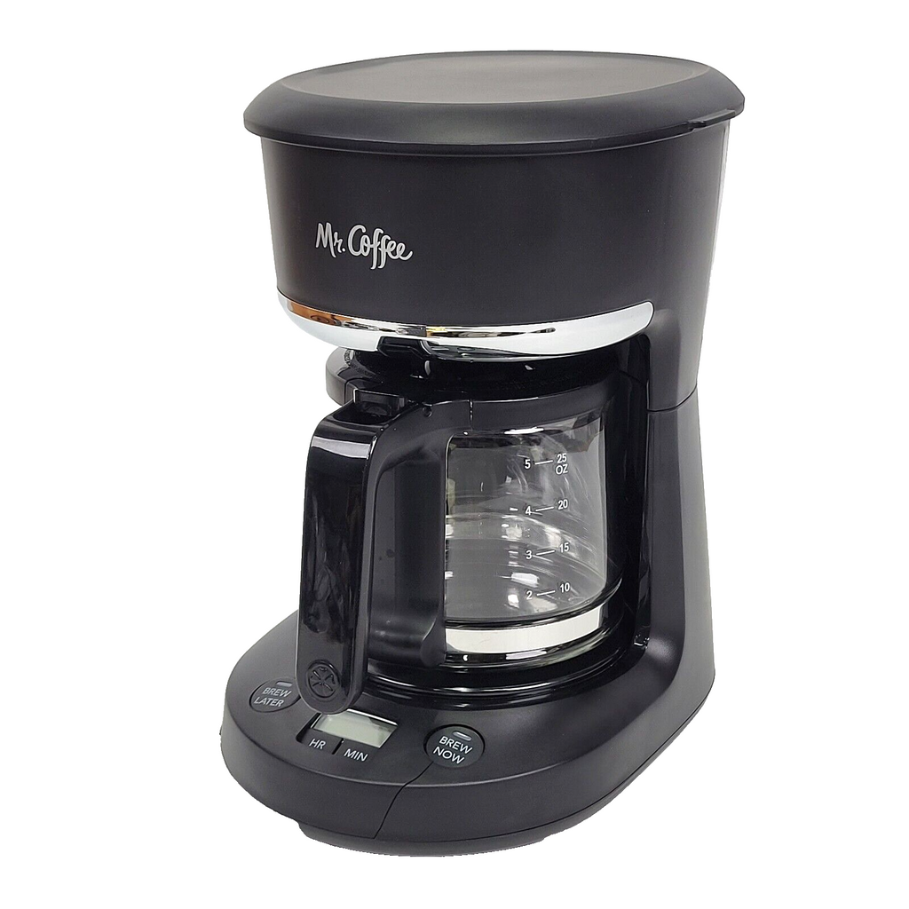 ☕Mr. Coffee Coffee Maker Programmable Coffee Machine 5 Cups COSMETIC DAMAGE☕