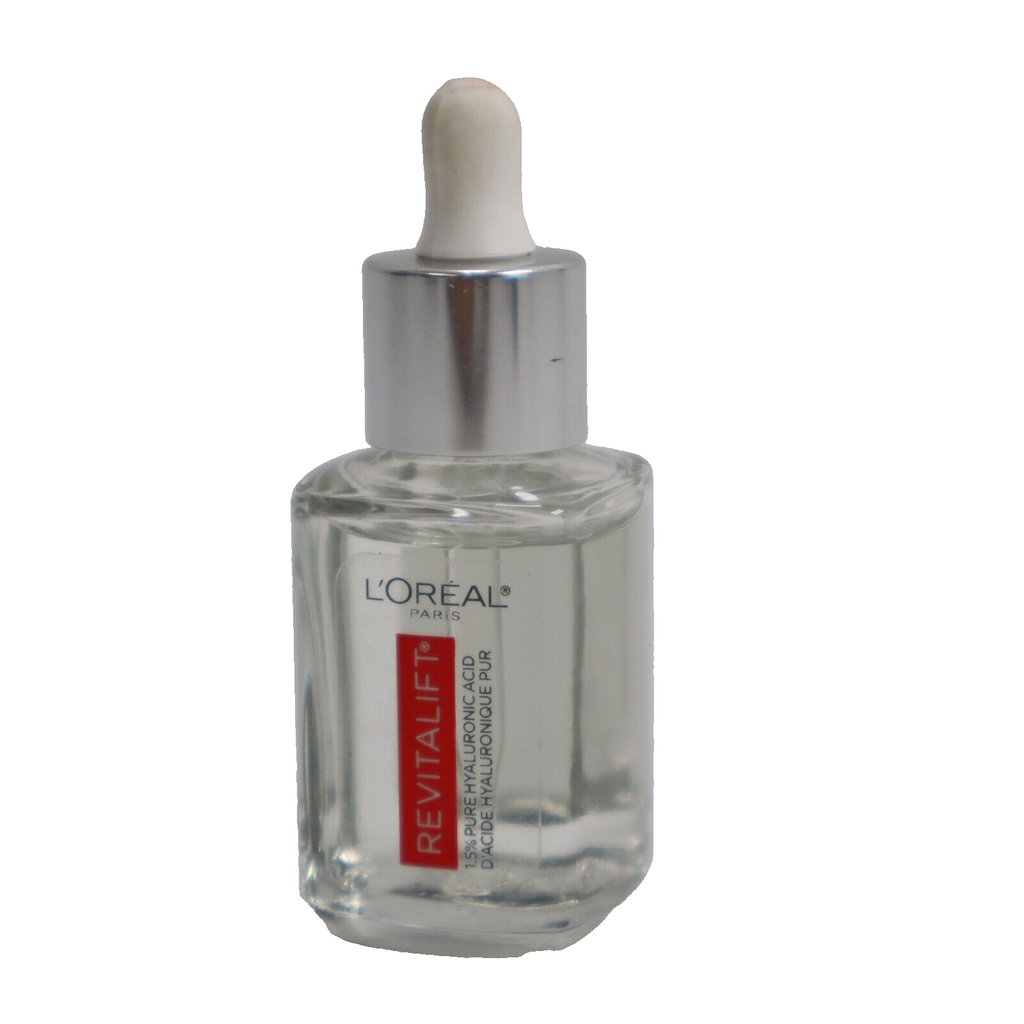 L'Oreal Revitalift Derm Intensives Hyaluronic Acid Face Serum 0.5 Fl Oz OPEN BOX