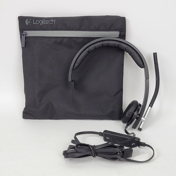 🎧Logitech USB Headset Stereo H650e 981-000518 Black-New SHIPS FREE TODAY🎧