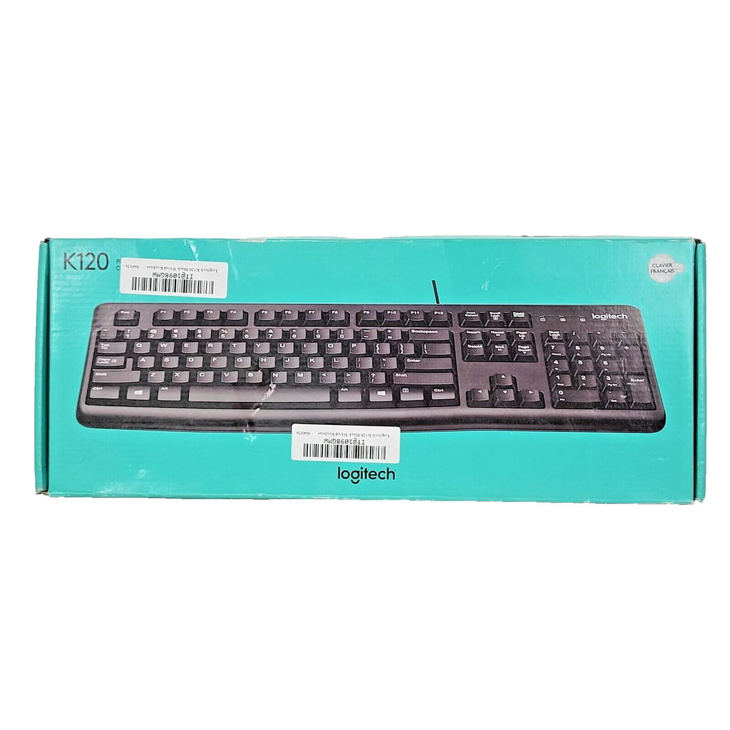 🔥Logitech K120 Keyboard - 920-002851 French Canadian Layout SHIPS TODAY🔥