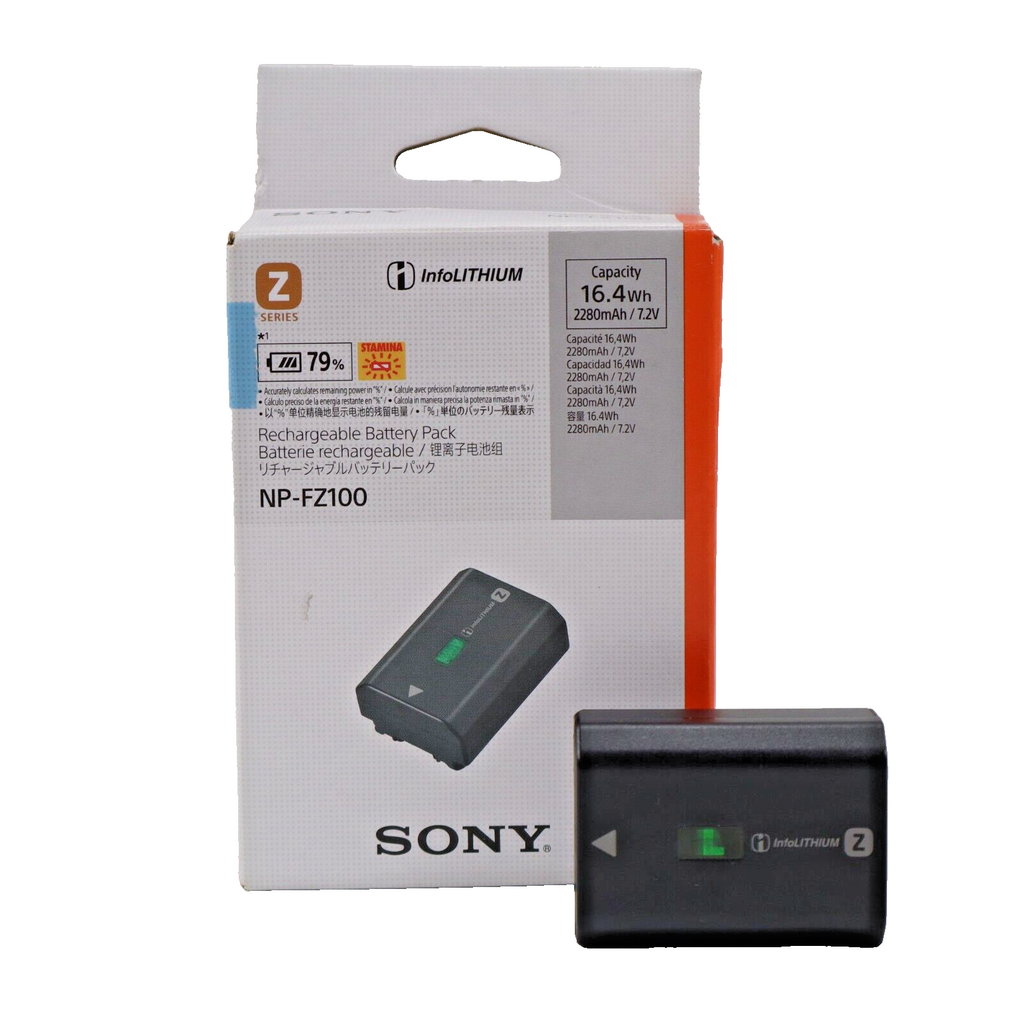 Genuine Sony NP-FZ100 Rechargeable Lithium-Ion Battery for a9 a7Riii a7iii a7Riv