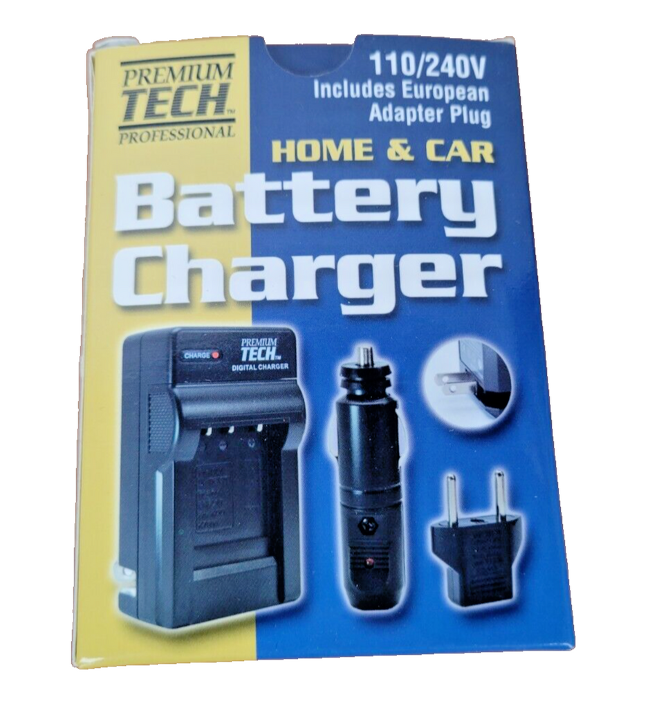 Premium Tech PT-70 Rapid Battery Charger for Canon LP-E10