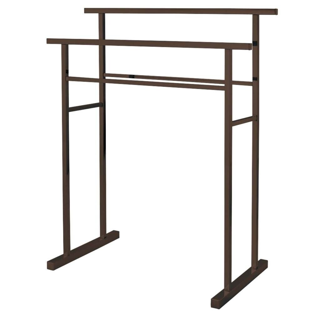 Kingston Brass Pedestal Iron Construction Towel Rack 24.62 X 9.84 X 32.09 SCC824