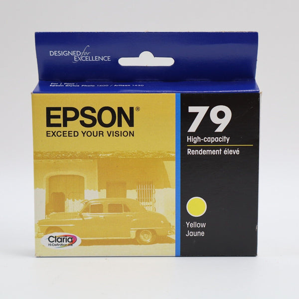 🔥4 PACK Genuine Epson 79 T079420 Yellow Ink Cartridge EXP 07/2025 NEW SHIPS NOW