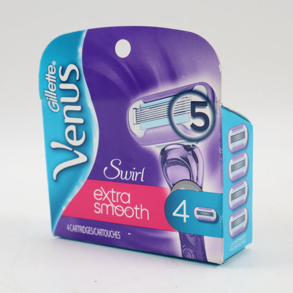 🔥Gillette Venus Swirl & Platinum Deluxe Smooth 5 Blade 2 PACK X 4=8 Cartridges