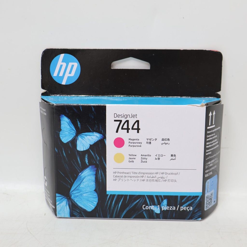 🔥NEW Genuine HP DesignJet 744 Magenta/Yellow Printhead F9J87A EXP May 2025🔥