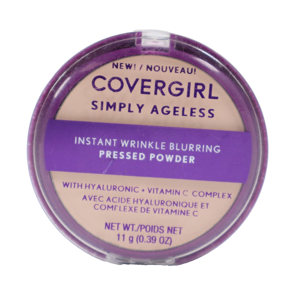 Covergirl Simply Ageless Instant Wrinkle Blurring Pressed Powder, 200 Fair Ivory