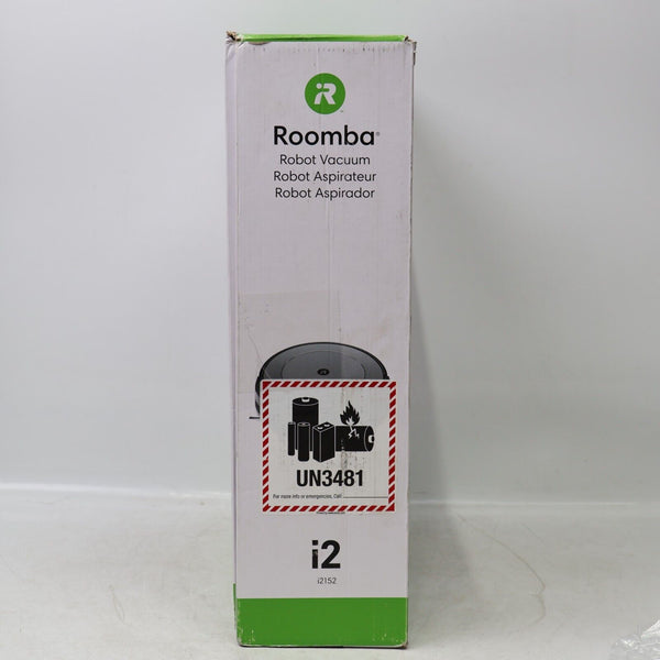 New iRobot Roomba i2 i2152 Wi-Fi Connected Robot Vacuum Cleaner Lightly Used