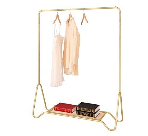 🔥AOLOHOMY Clothing Rack for Hanging Clothes Freestanding Metal Clothes Rack🔥