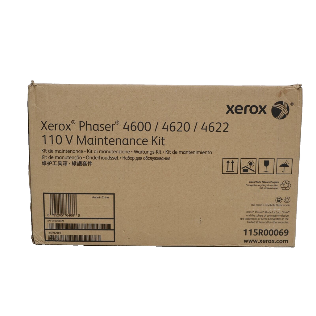 GENUINE Xerox 115R00069 110V Fuser Maintenance Kit Phaser 4600 4620 4622 OPEN BX