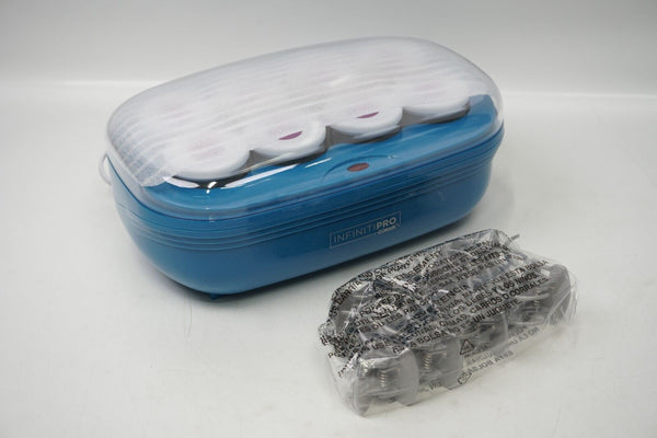 🔥InfinitiPRO by Conair Mega Volume & Waves 2 Inch Flocked Rollers CHV28N, Blue