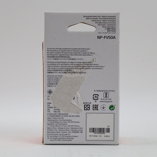 🔥Genuine Sony NP-FV50A Rechargeable Battery Pack for Handycam V Series NEW🔥