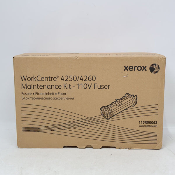 Xerox Maintenance Kit-110V FUSER WORKCENTRE 4250/4260 115R00063 Open New Notes