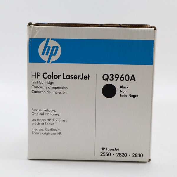 🔥Genuine HP Q3960A Black Toner Cartridge for LaserJet 2550 2820 2840 NEW🔥