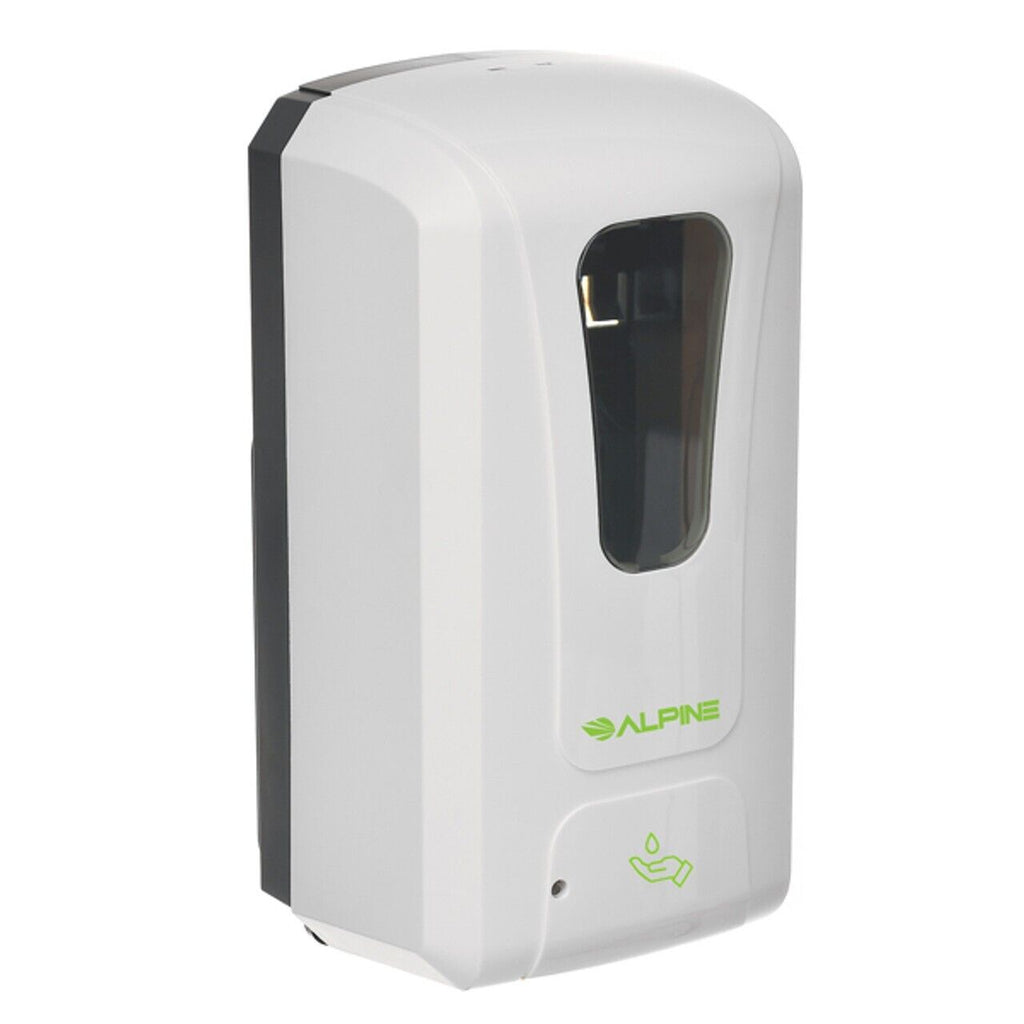 🔥Alpine 430-L Automatic Hands Free Liquid Soap Dispenser - White SHIPS NOW🔥