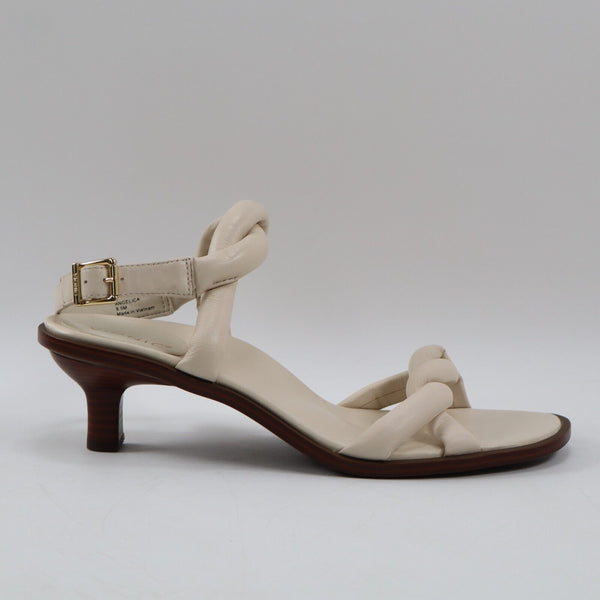 🔥NEW Vionic Freesia Angelica Puffy Heeled Sandals, Cream Leather, 9.5US🔥