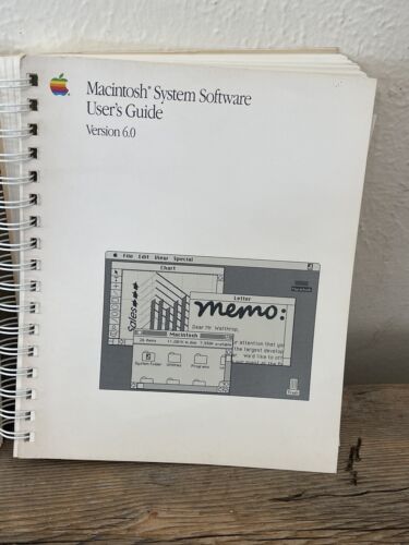 🔥Apple Macintosh, System 6.0, & Utilities *User Guides Only *Late 1980s🔥