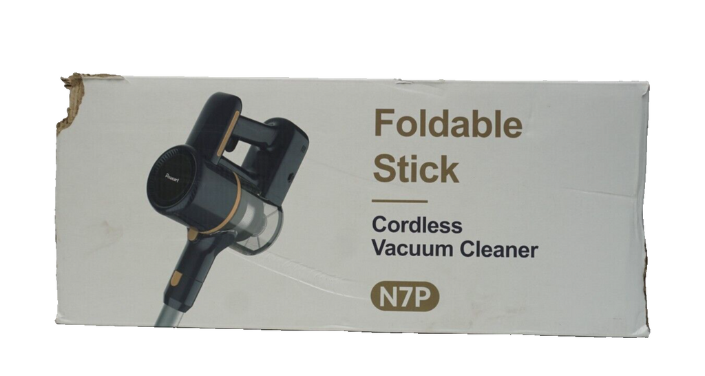 Poweart Cordless Vacuum Cleaner - N7P New Open Box Damaged Box
