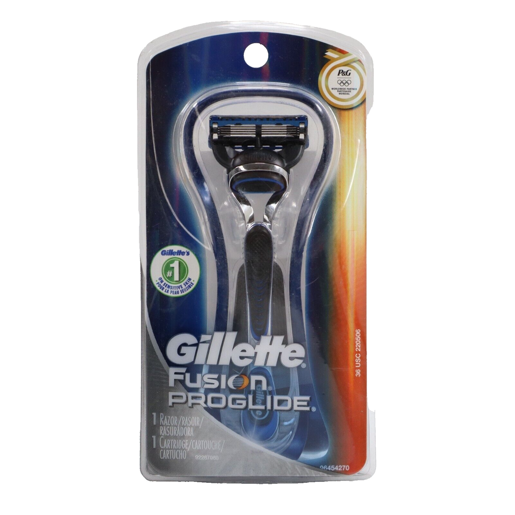 🔥NEW Gillette Fusion Proglide Men's Razor With 1 CARTRIDGE Refill SHIPS TODAY🔥