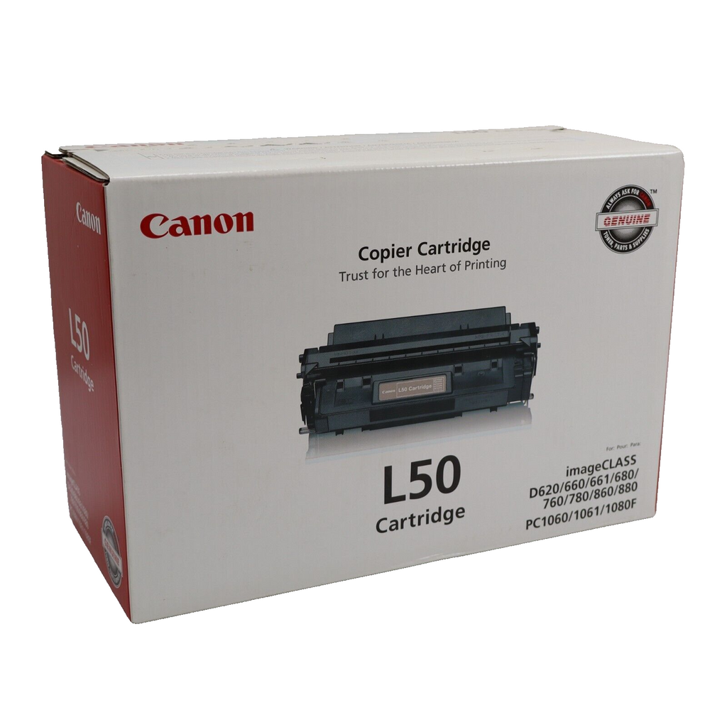 🔥NEW SEALED Genuine Canon L50 (6812A001) Black Toner Cartridge SHIPS TODAY🔥