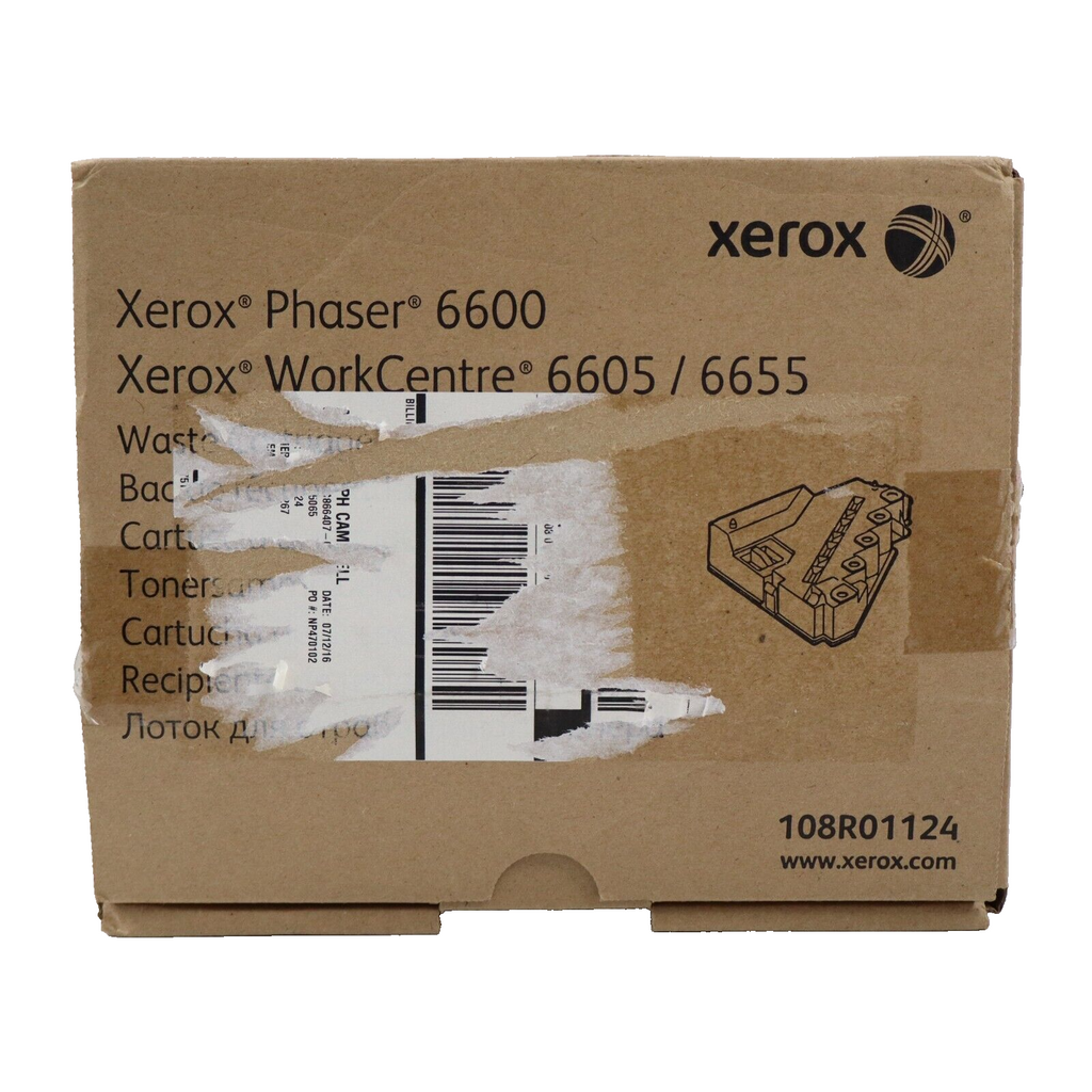 🔥Genuine Xerox Toner Waste Container WC 6605 Phaser 6600 C400 C405 108R01124🔥