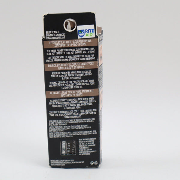 🔥Maybelline New York 24hr Tattoo Studio Brow Pomade 372 BLONDE .106 oz NEW🔥