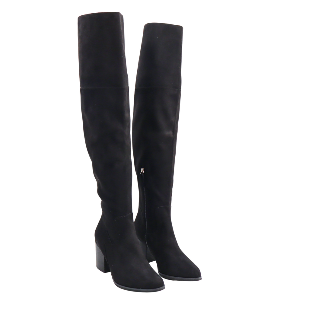 🔥BP. Luke Over The Knee Boot, Black Faux Suede, 9US NEW IN BOX SHIPS TODAY🔥