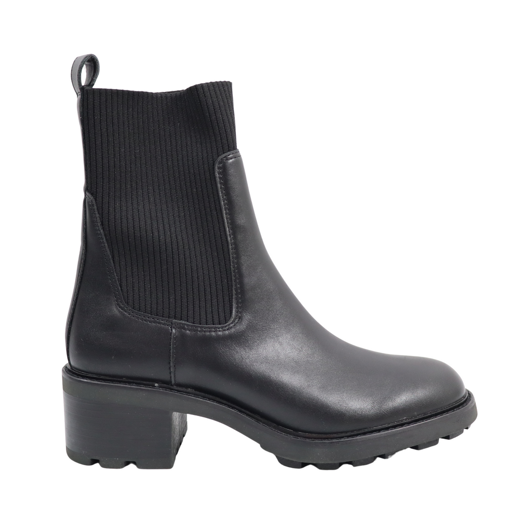 🔥Steve Madden Hutch Chunky Sock Boots, Black, 9US/39EU, MSRP$100 SHIPS TODAY🔥