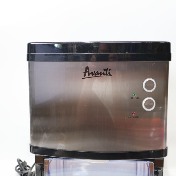 🧊SEE NOTE Avanti ELITE Series Countertop Nugget Ice Maker and Dispenser 33 lbs