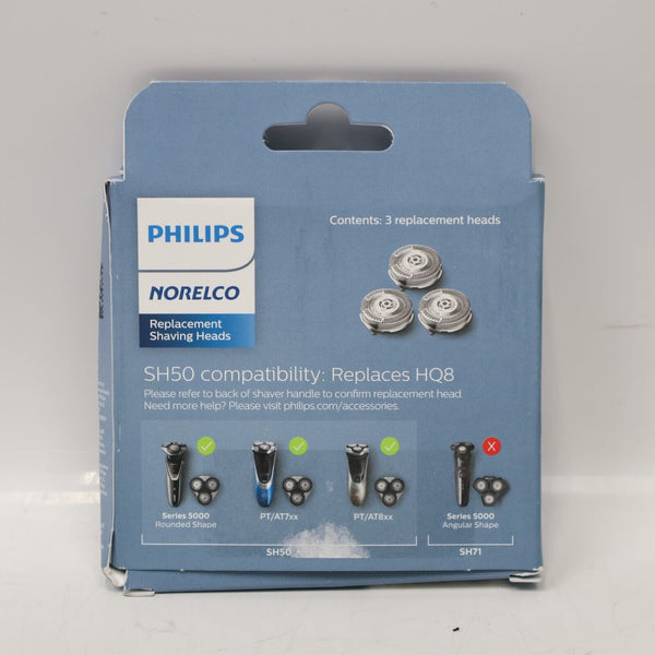 🔥NEW Genuine Philips Norelco SH50/52 Replacement Shaving Heads SHIPS TODAY🔥