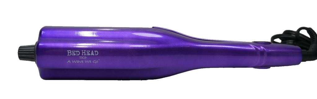 TIGI Bed Head A Wave We Go Hair Waver - PURPLE Curling Waves Iron BHC336FD