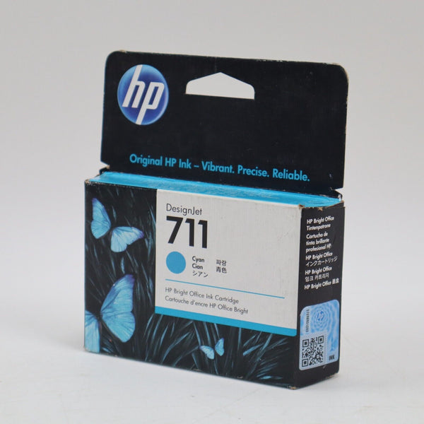 NEW Genuine HP 711 Cyan 29-ml Genuine Ink Cartridge CZ130A EXP 10/2024 SHIPS NOW