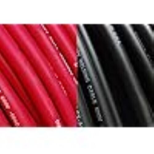 TEMCo INDUSTRIAL WC0181-100' (50' Blk, 50' Red) 2 Gauge AWG Welding Lead & Car B