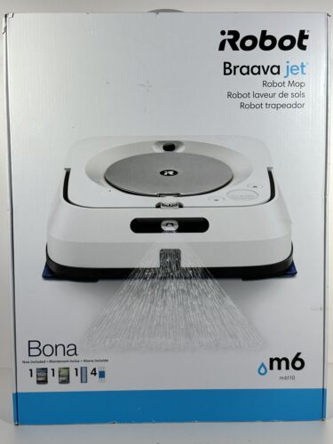 🔥iRobot Braava jet M6 (6110) Wi-Fi® Connected Robot Mop LIGHT USE W/ PADS🔥