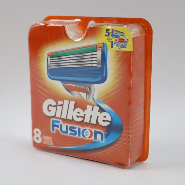 🔥Gillette FUSION Razor Blades Refill 8 Cartridge Fits Flexball NEW DAMAGED BOX
