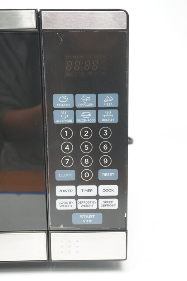 🔥Commercial Chef CHM770SS Countertop Microwave Stainless Steel Trim SMALL DENT