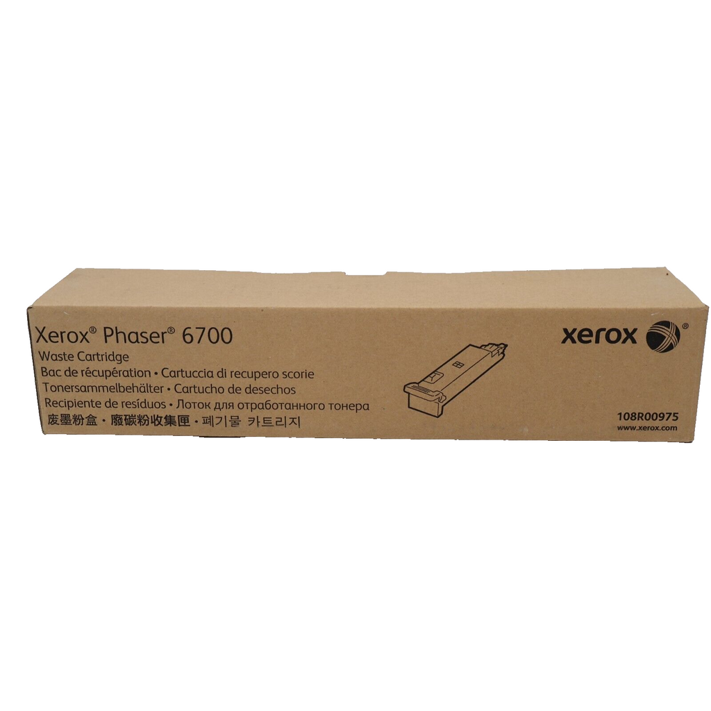 Genuine XEROX Phaser 6700 Waste Cartridge 108r00975 NEW