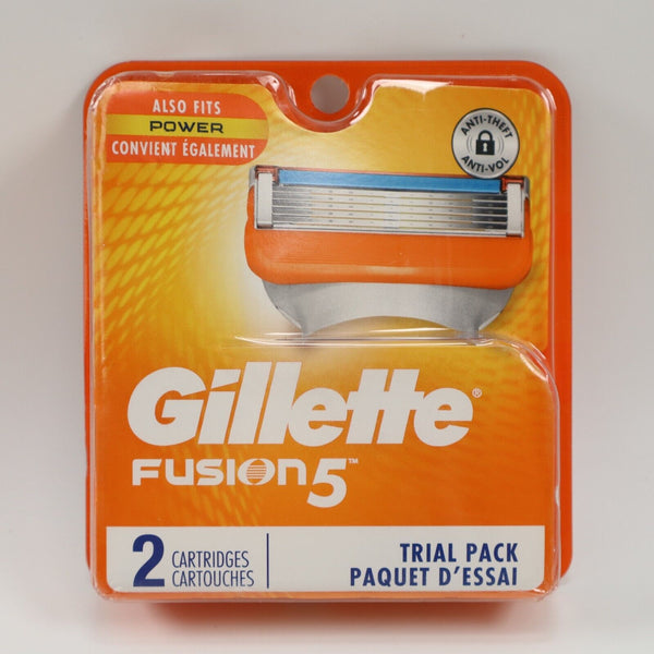 🔥3 PACK Gillette Fusion 5 Razor Blade, 2 Cartridges Each (6 Total) NEW🔥