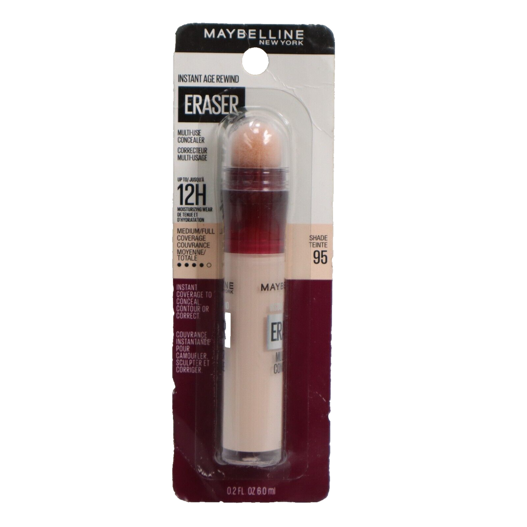 Maybelline Instant Age Rewind Instant Eraser Multi Use Concealer, 095, 0.2 fl oz
