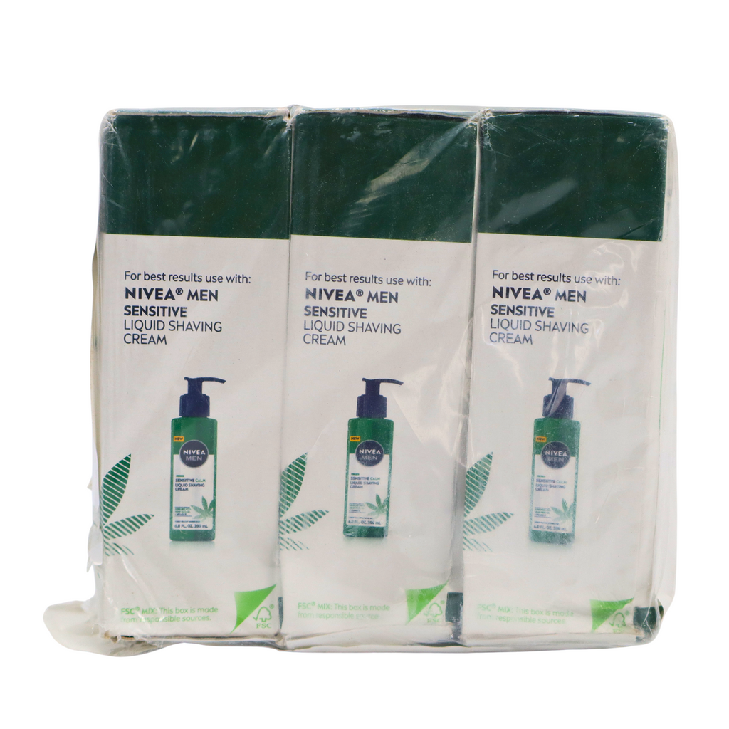 🔥3 PACK NIVEA MEN Sensitive Calm Moisturizer with Hemp Seed Oil & Vitamin E🔥