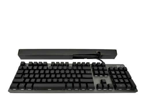 Logitech G512 Carbon RGB Wired Gaming Keyboard GX Brown Tactile Y-U0034 OPEN BOX