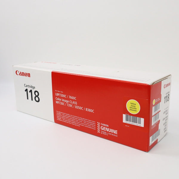 🔥Genuine Canon 118 Yellow Toner Cartridge LBP7200C 2659B001 [AA] SHIPS NOW🔥