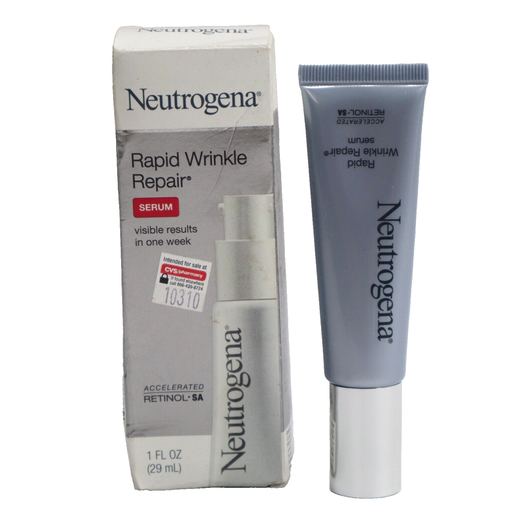 🔥NEW Neutrogena Rapid Wrinkle Repair Anti-Wrinkle Retinol Serum 1 oz SHIPS NOW