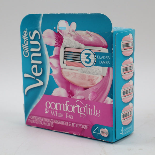 🔥NEW Gillette Venus Comfortglide White Tea 2 PACK X 4=8 Cartridge Refills🔥