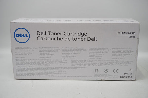 🔥Genuine DELL P7RMX High-Yield Black Toner, Series E310 E514 E515 URT2-16 NEW