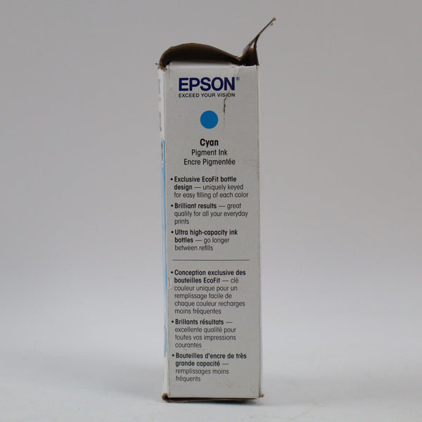 🔥NEW EPSON 542 CYAN EcoTank Genuine Ink 70ML T542220-S Exp 06/28 SHIPS TODAY🔥