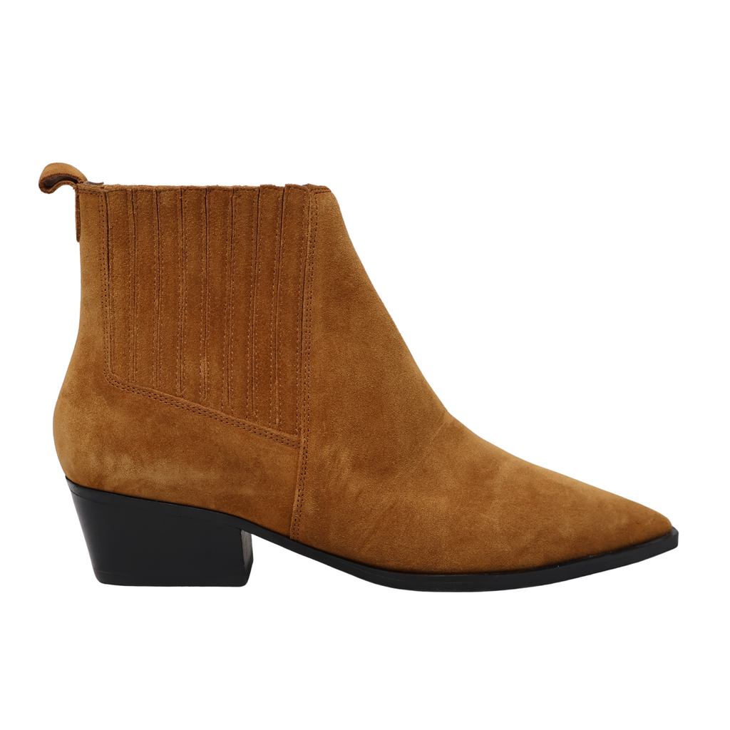 🔥Marc Fisher Women's Ulora Bootie, Brown Suede, 9US/40EU FAST FREE SHIPPING🔥