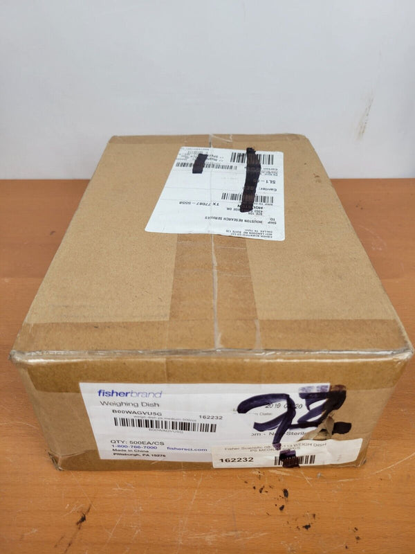 🔥Fisher Scientific 08-732-118 Fisherbrand Antistatic Weighing Dish Polystyrene